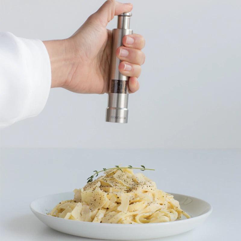 Stainless Steel Salt And Pepper Manual Grinder - HomeHatchpk