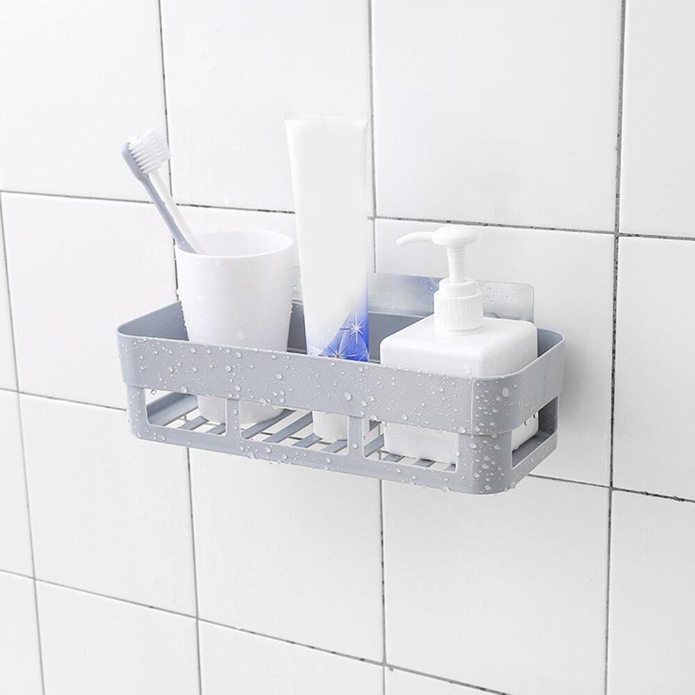 Wall Mounted Bathroom Organizer Shelf | Shower Caddy - HomeHatchpk