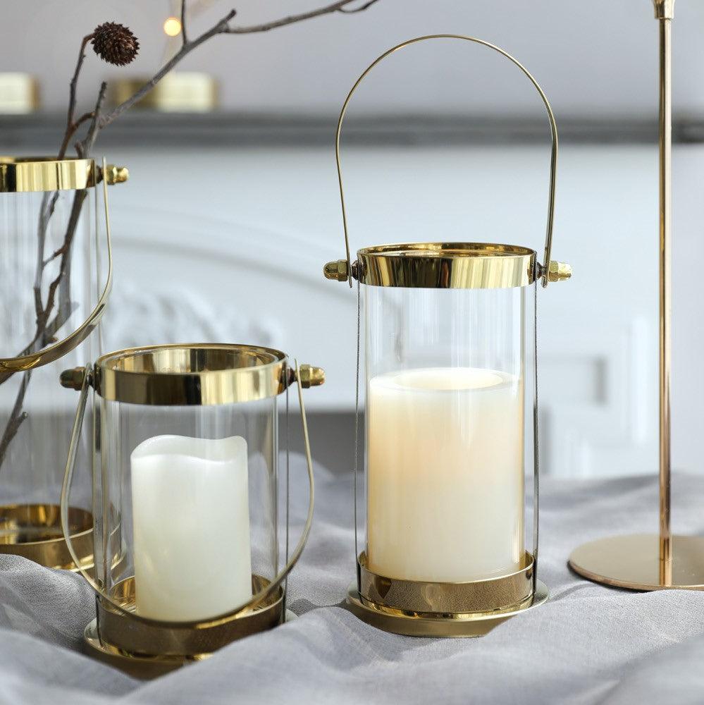 Liberty Gold Candle Lantern | Home Décor - HomeHatchpk