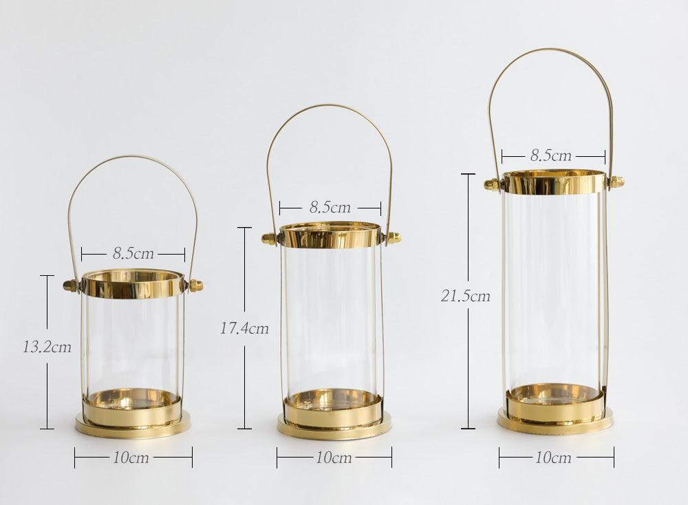 Liberty Gold Candle Lantern | Home Décor - HomeHatchpk