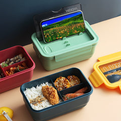 1400ml Lunch Box With Spoon and Chopsticks - Home Story