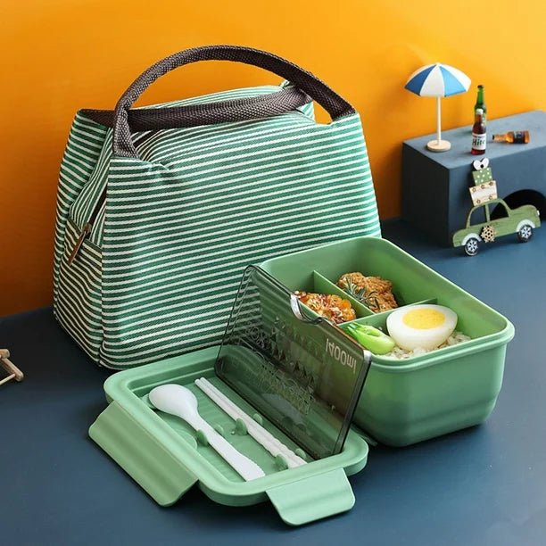 1400ml Lunch Box With Spoon and Chopsticks - Home Story