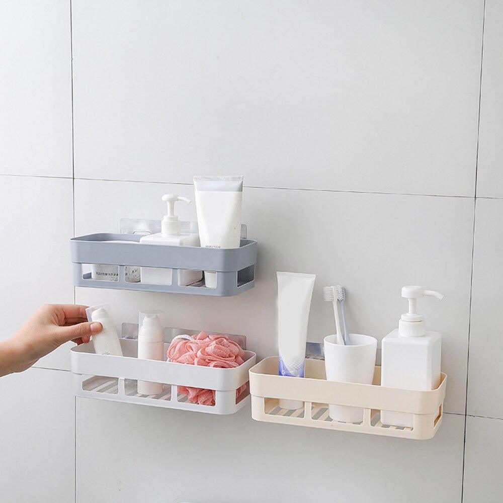 Wall Mounted Bathroom Organizer Shelf | Shower Caddy - HomeHatchpk