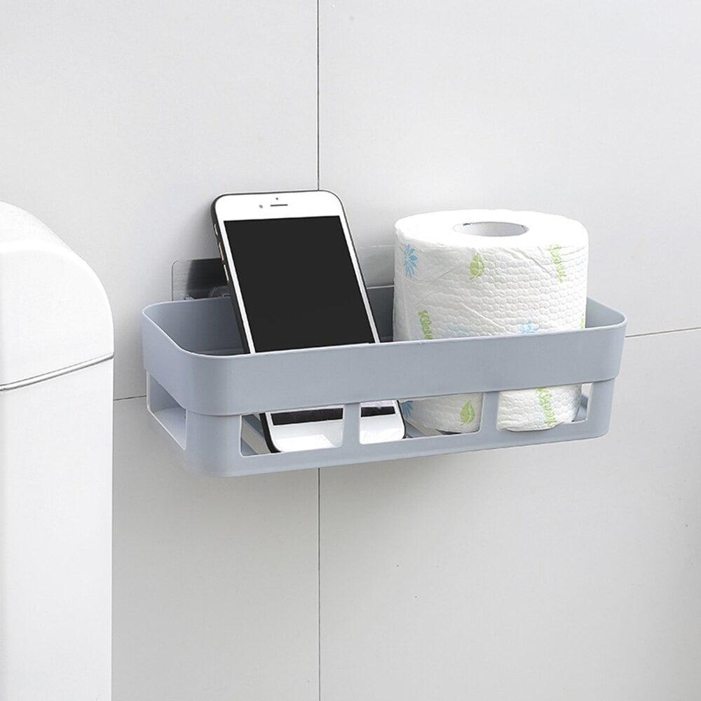 Wall Mounted Bathroom Organizer Shelf | Shower Caddy - HomeHatchpk