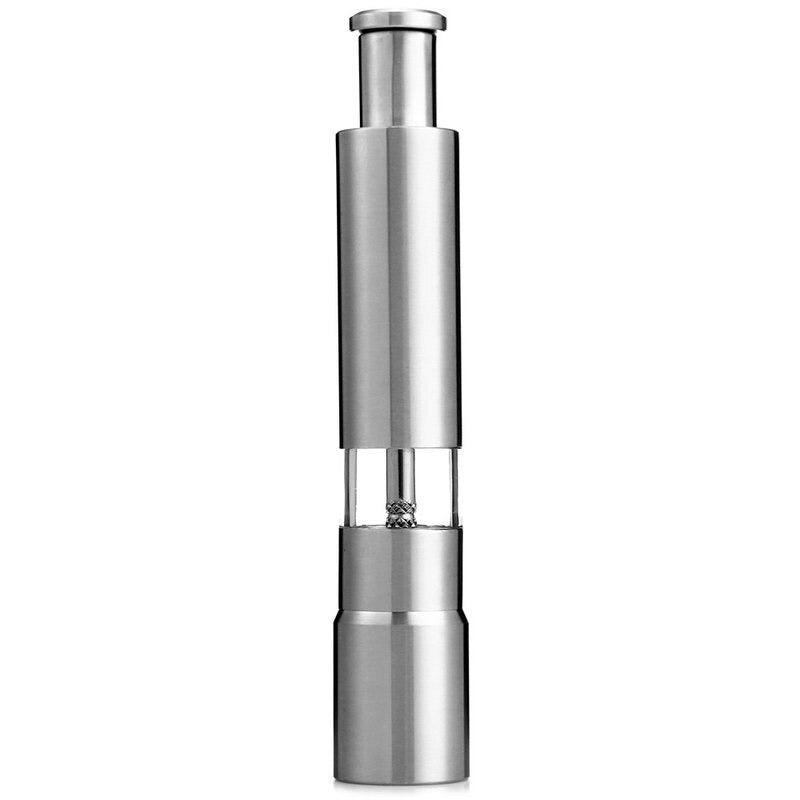 Stainless Steel Salt And Pepper Manual Grinder - HomeHatchpk