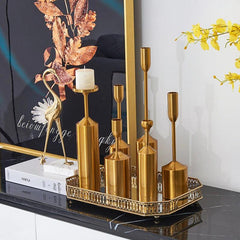 Metal Taper Candlesticks | Home Décor - HomeHatchpk