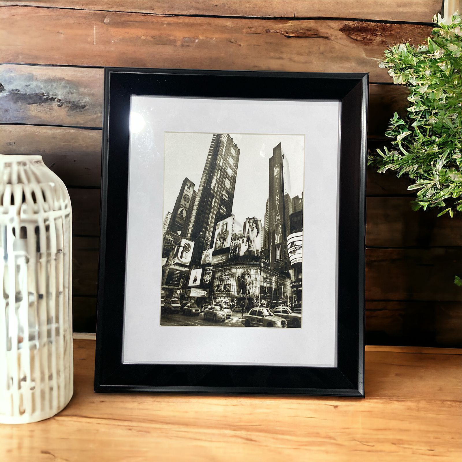 Black Border Simple Framed Scenery | Home Décor