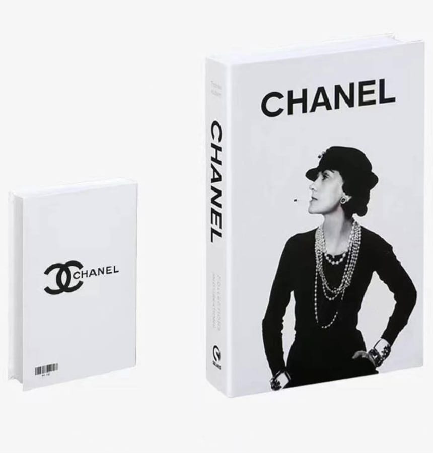 Chanel Faux Decorative Designer Books | Home Decor - Home Hatch