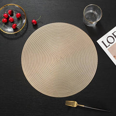 Round Dining Table Mats | Washable Placemats