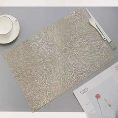 Rectangle Dining Table Serving Mats | Washable Placemats - 6Pcs