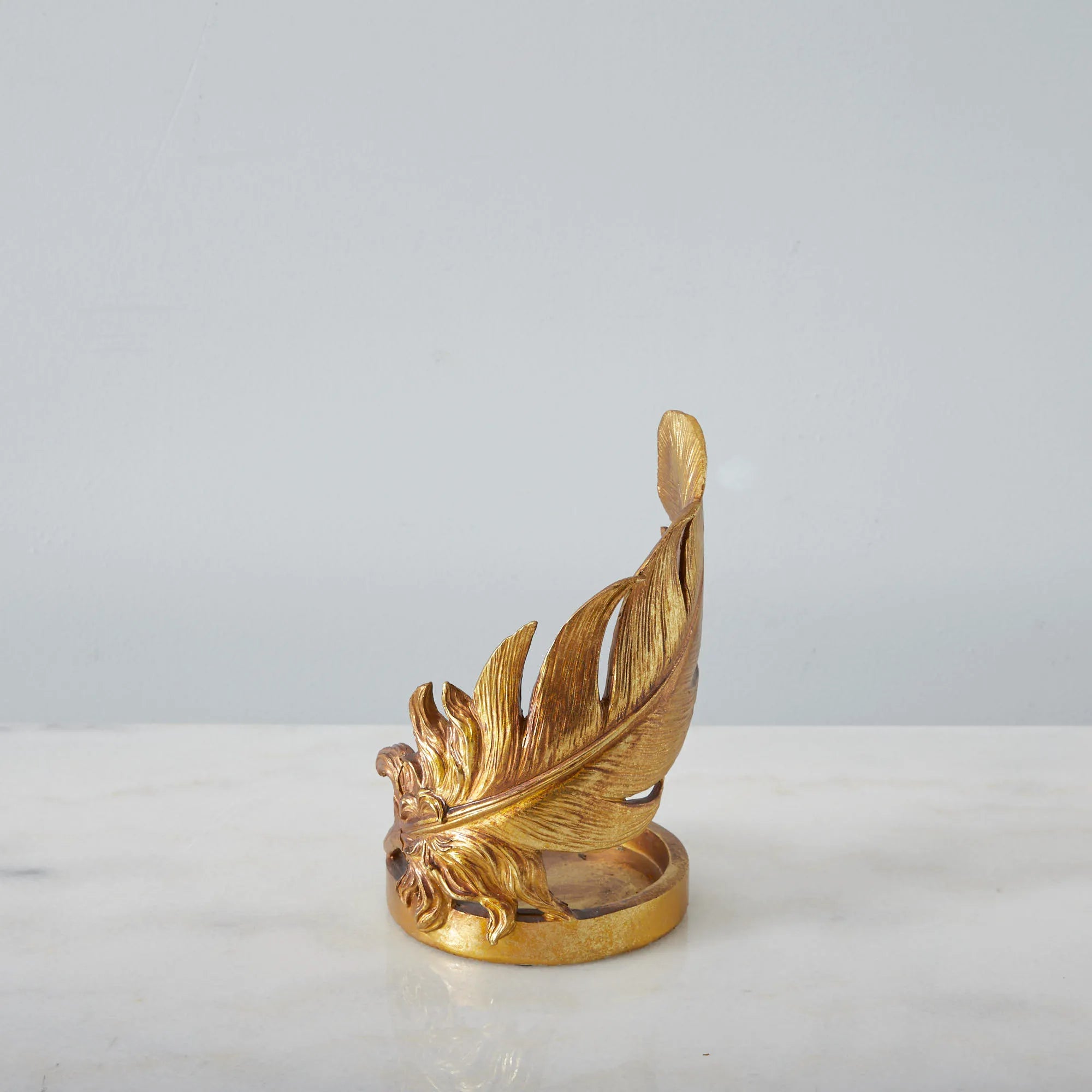 Gold Glam Flower Candle Holder Stand | Home Décor - Home Hatch