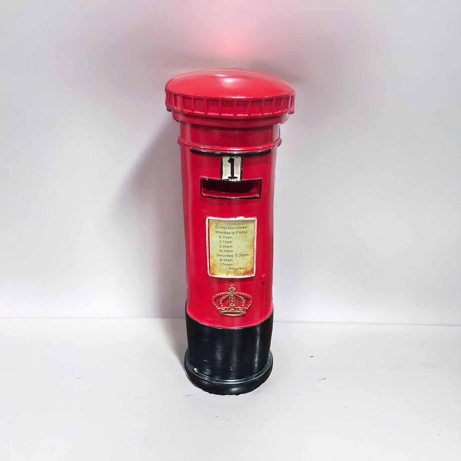 British Style Resin Mail Box Decoration Piece | Table Décor & Money Box