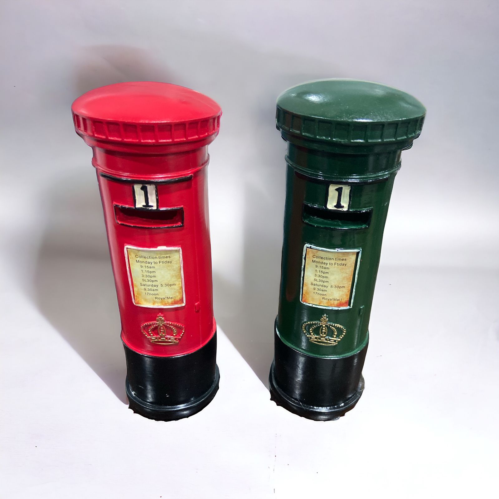 British Style Resin Mail Box Decoration Piece | Table Décor & Money Box