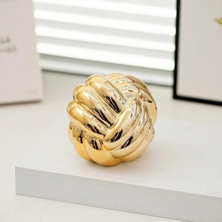 Rope Knot Shaped Sculpture  | Centre Piece | Home Décor