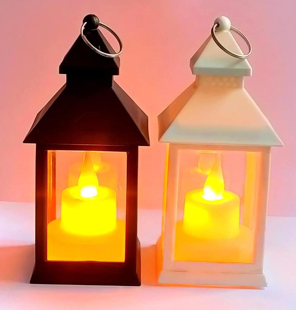 Simple Lantern Shaped Led Candle Lights | Home Decor - Home Hatch