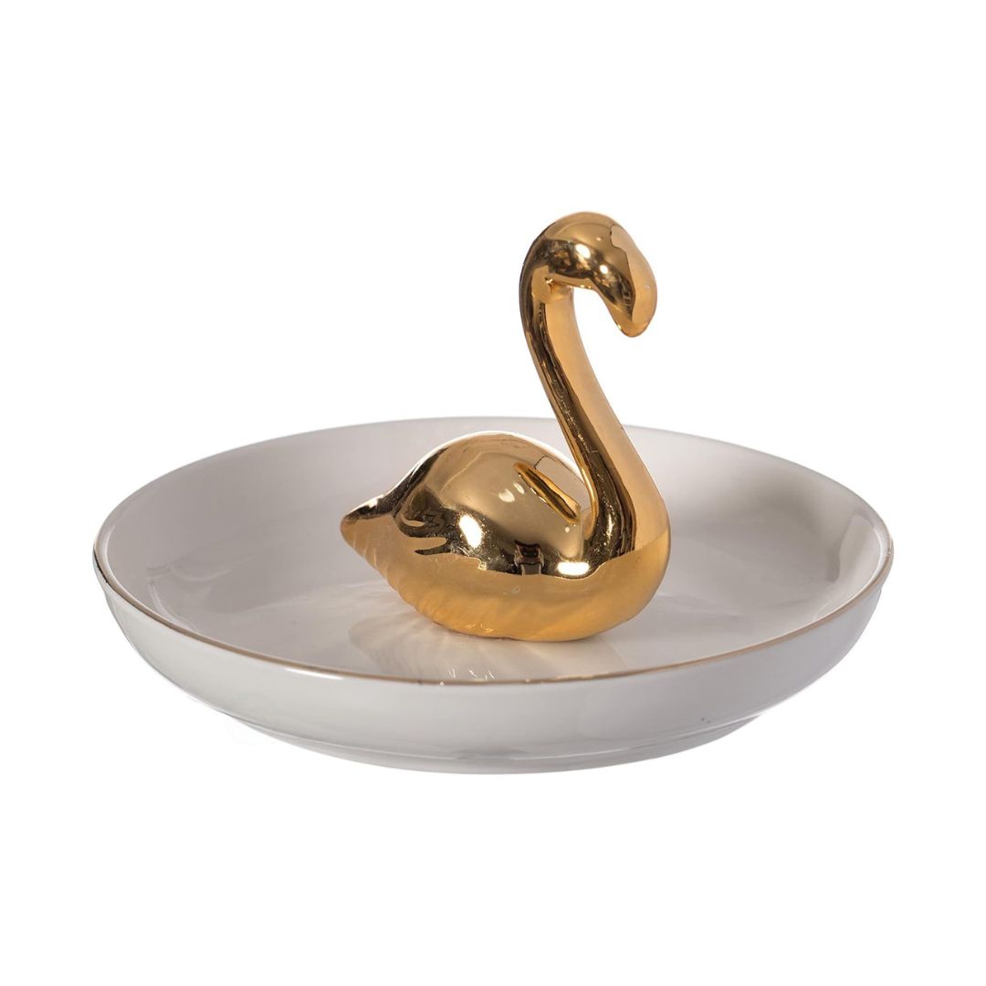 Gold Animal Table top Trinket | Ceramic Jewellery Tray/Dish