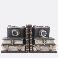 Vintage Camera Bookends | Home Décor