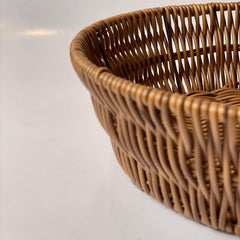 Round Wicker Braided Basket - HomeHatchpk