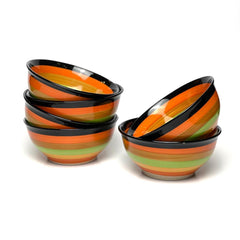 Multi Colour All Purpose Porcelain Bowls | Soup Bowl - HomeHatchpk