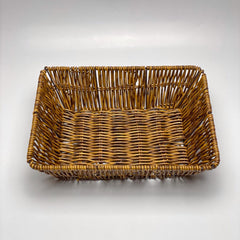 Rectangular Wicker Braided Basket - HomeHatchpk