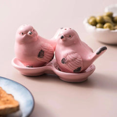 Sparrow Salt And Pepper Shaker Set