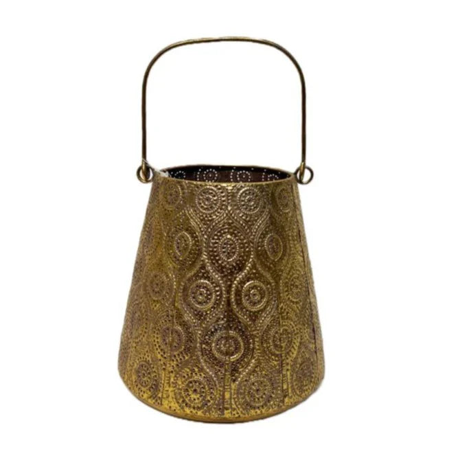 Vintage Metal Candle Lantern | Home Décor