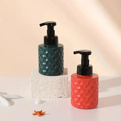 Geometric Pattern Soap/Lotion Dispenser