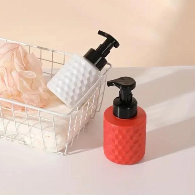 Geometric Pattern Soap/Lotion Dispenser