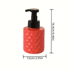 Geometric Pattern Soap/Lotion Dispenser