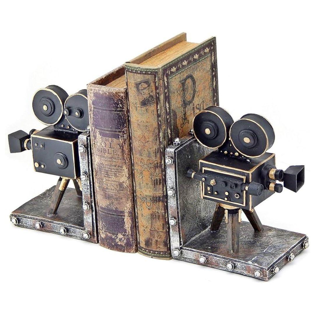 Vintage Camera Bookends | Home Décor