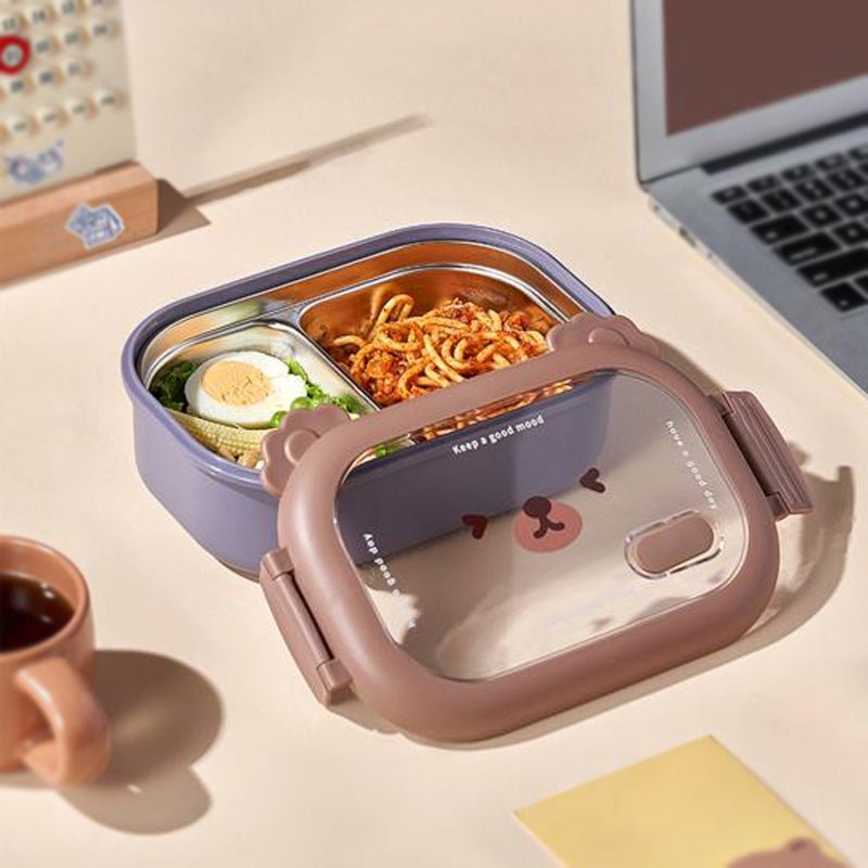 Bear Stainless Steel Lunch Box - Home Story