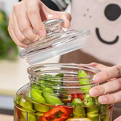 Delisoga Airtight Storage Jar | Glass Food Containers - Home Story