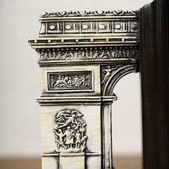 France Triumphal Arch Building Bookends | Home Décor - Home Story