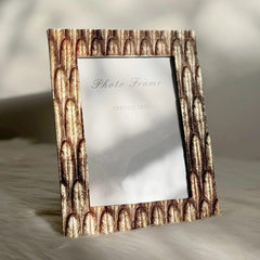 Gold Antique Leaves Border Photo Frame | Home Décor - Home Story