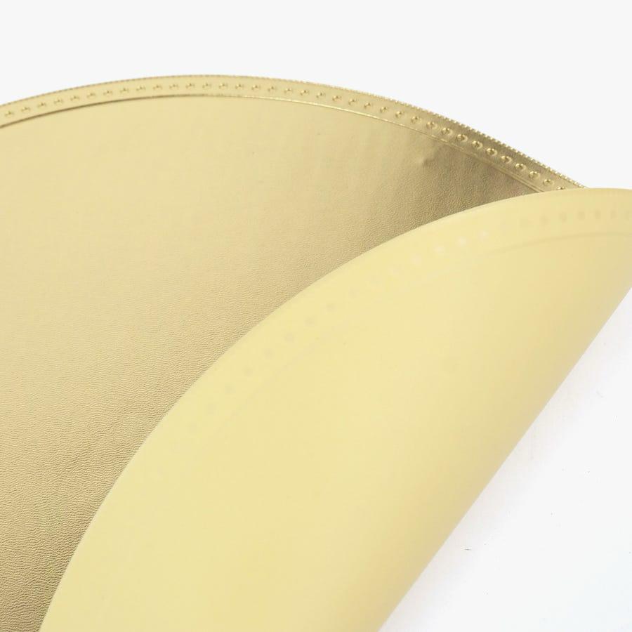 Golden Serving Table Mats | Washable Placemats - Home Story