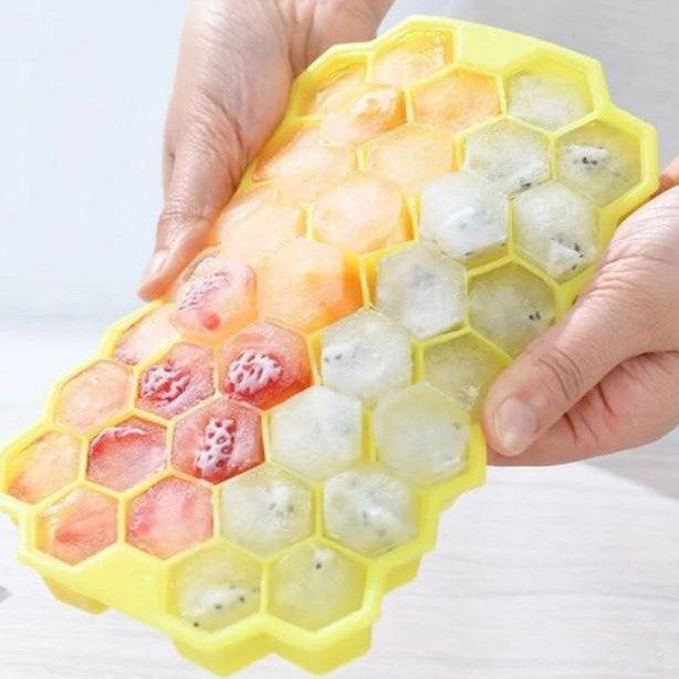 Hexagonal Silicone Ice Tray | Ice Cube Mould | Kitchen Accessories - HomeHatchpk