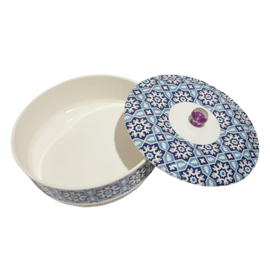 Printed Round Container | Naan/Roti Box - HomeHatchpk