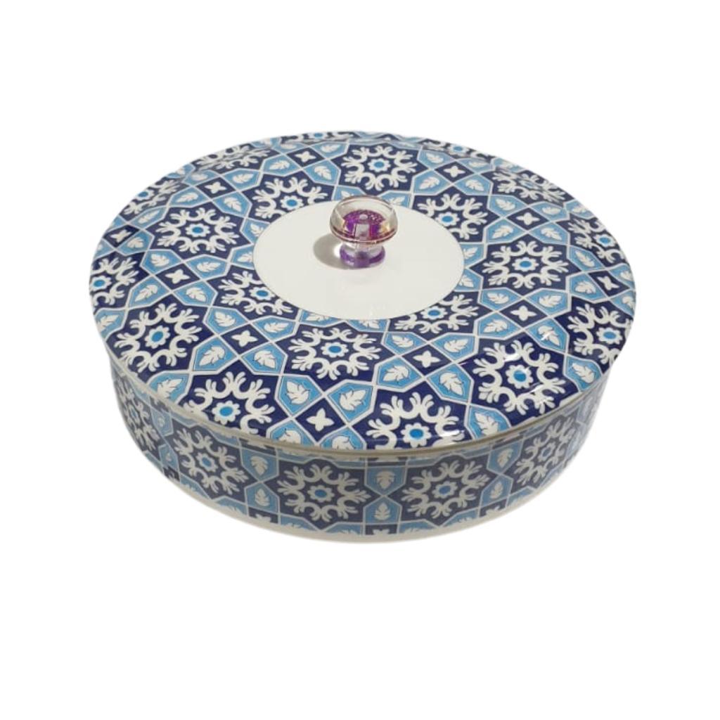 Printed Round Container | Naan/Roti Box - HomeHatchpk