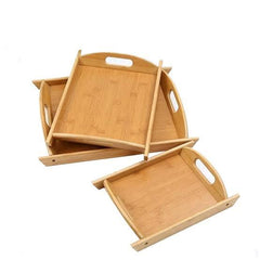 Bamboo Wood Serving Trays - HomeHatchpk