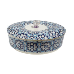 Printed Round Container | Naan/Roti Box - HomeHatchpk