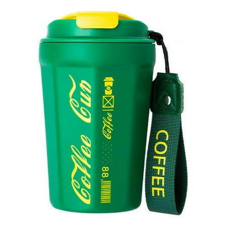 Insulated Coffee Cup With Strap - Home Hatch