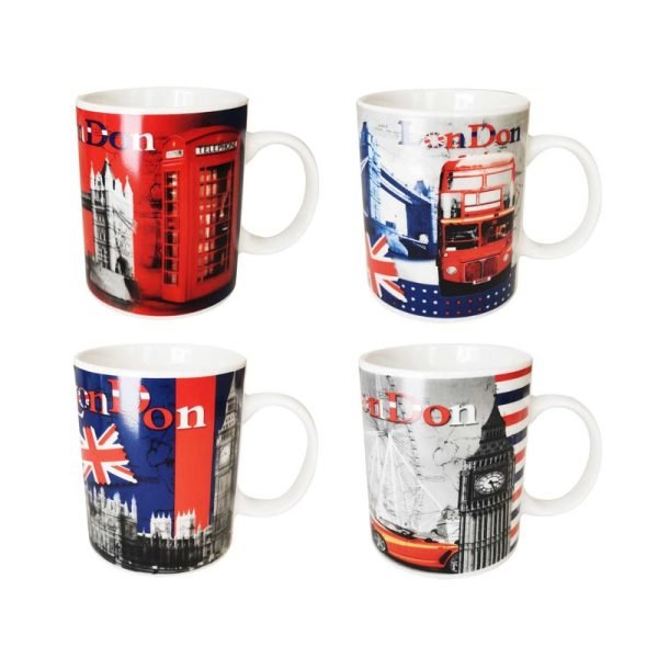 London Themed Ceramic Coffee Mug - Home Story