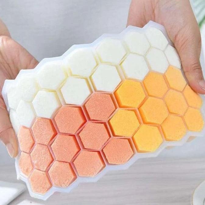 Hexagonal Silicone Ice Tray | Ice Cube Mould | Kitchen Accessories - HomeHatchpk