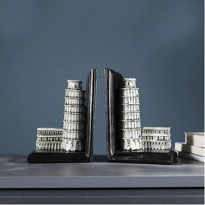 Pissa Tower Bookends | Home Décor - Home Story