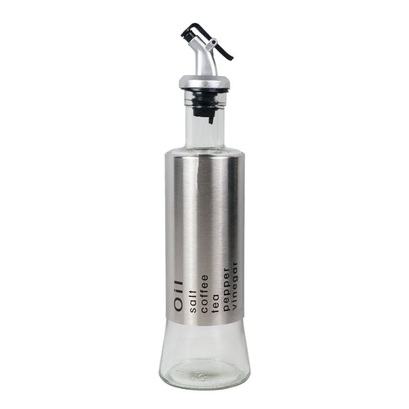 Stainless Steel Oil Seasoning Bottle 300ml | Kitchen Accessories - Home Story