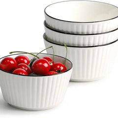 White Ceramic All Purpose Bowls | Soup Bowl - Home Story